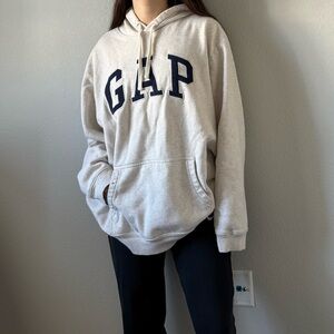 Cream White Gap Hoodie